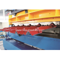 Glazed tile roofing sheet roll forming machine